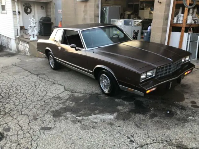 1983 chevrolet monte carlo coupe cl 3.8 liter automatic low original miles 32161