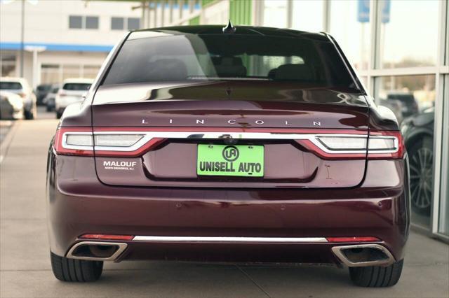 2019 lincoln continental select