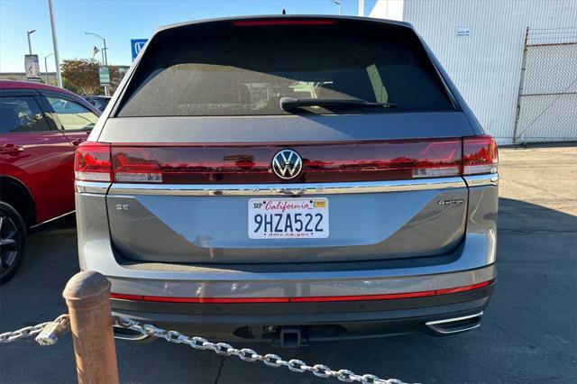 2024 volkswagen atlas 2.0t se w/technology 4motion