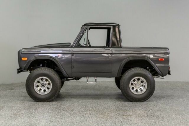 1973 ford bronco sport 40690 miles gun metal gray pickup truck 347ci stroker 4-s