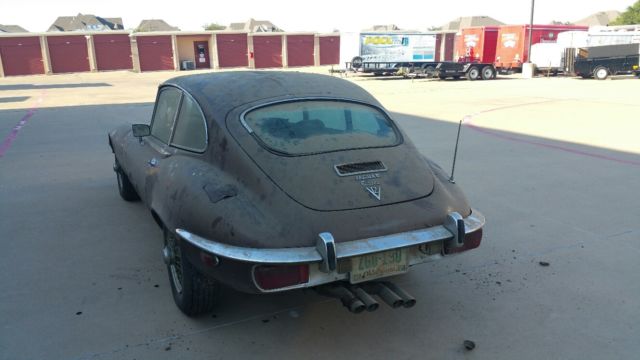 1972 jaguar e type xke barn find