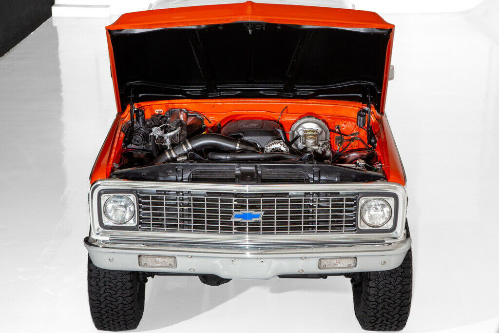 1972 chevrolet pickup super cheyenne 4x4 6.2ls automatic pickup truck