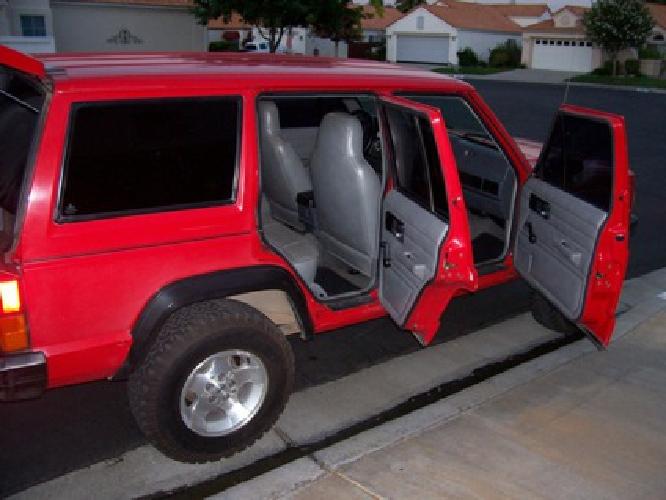 obo 96 jeep cherokee, 4.0 high output,2 inch lift, new tires bfg, great condition in menifee, ca