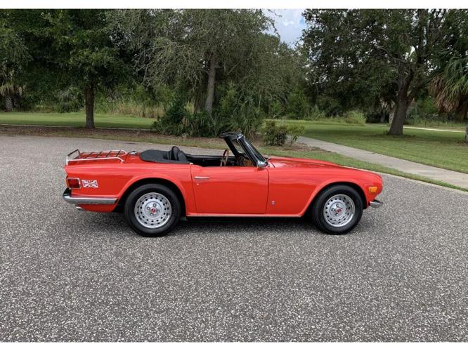 1972 triumph tr6 in clearwater, florida