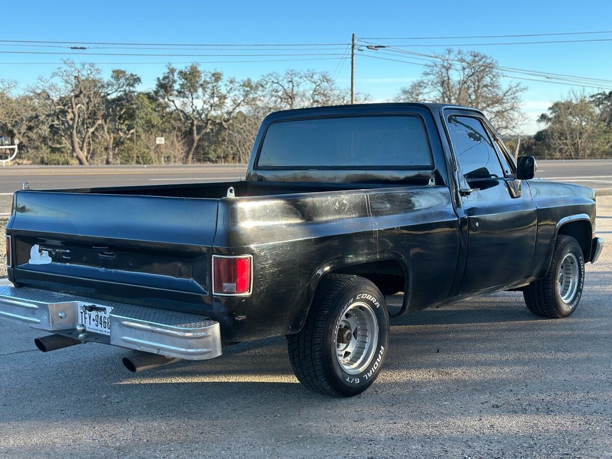1987 gmc r15 conventional pickup black rwd automatic r1500