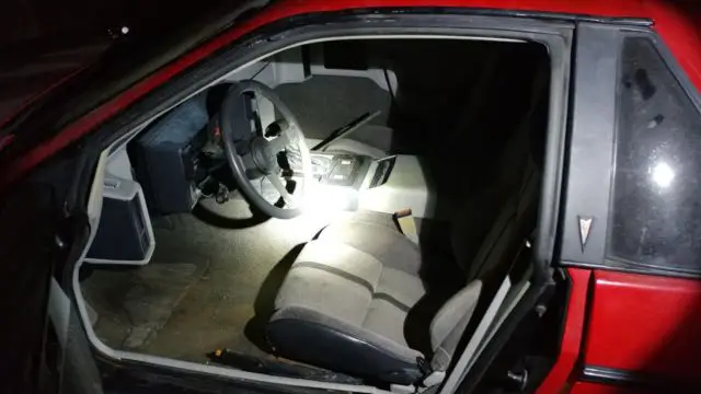 1984 pontiac fiero 2m4 warehouse kept 35200 miles