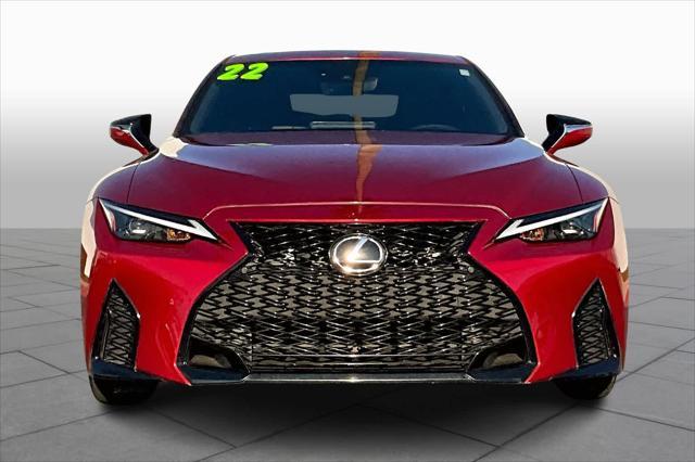 2022 lexus is 350 base