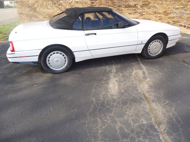 1991 cadillac allante convertible...original low miles !!....one owner !!