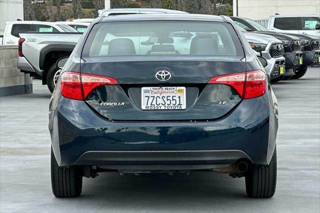 2017 toyota corolla le
