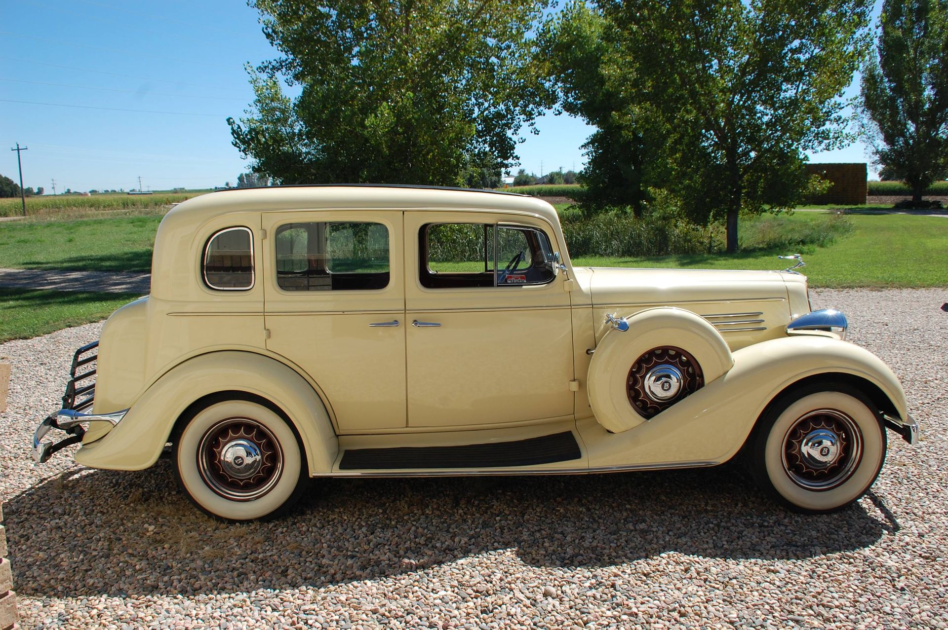 1935 buick model 41 four-door club sedan with an older restoration
