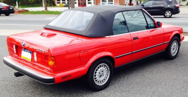 1988 bmw 325i convertible 5-speed