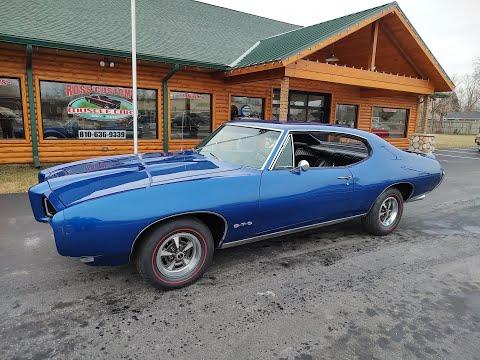 1968 pontiac gto in goodrich, michigan