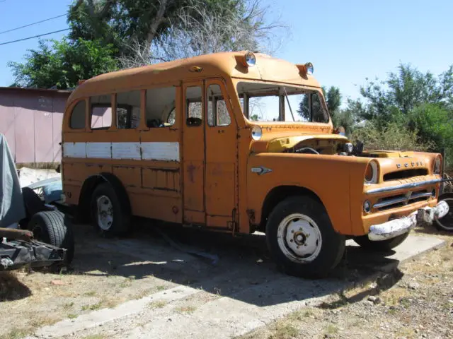 1957 dodge d300 shortie school bus,ratrod,hotrod,bus,camper