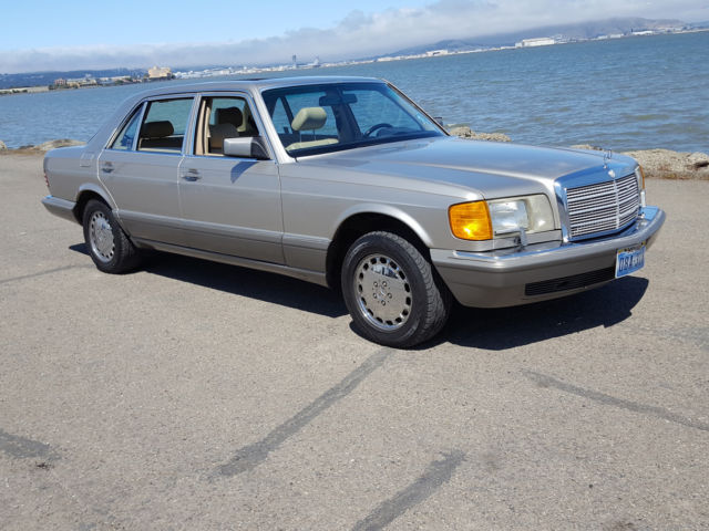 classic 1991 mercedes benz 560sel! 99.9% rust-free flagship sedan.no reserve!