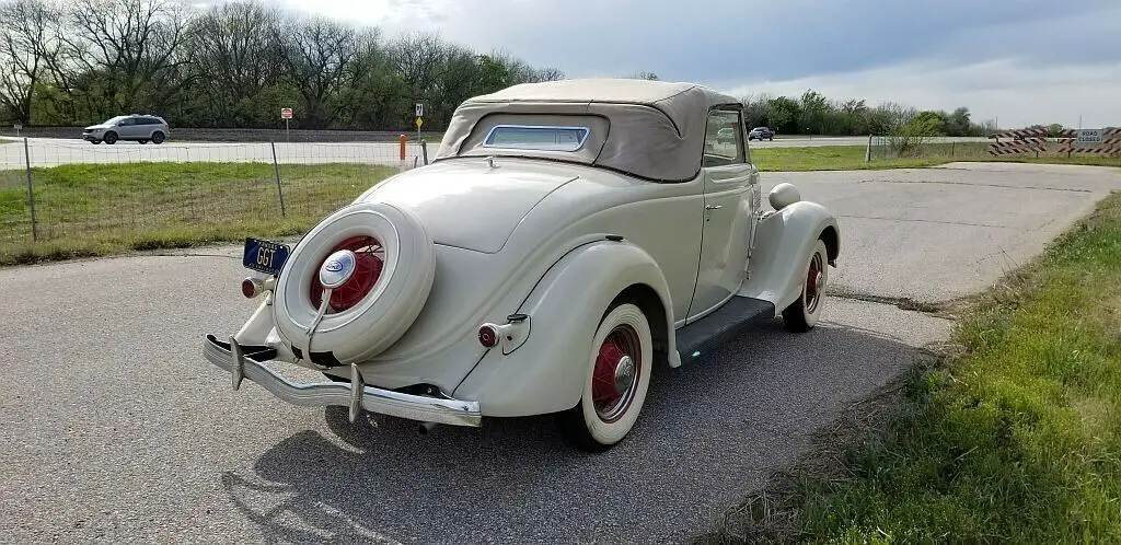 1935 ford cabriolet convertible, original, super nice driver, video