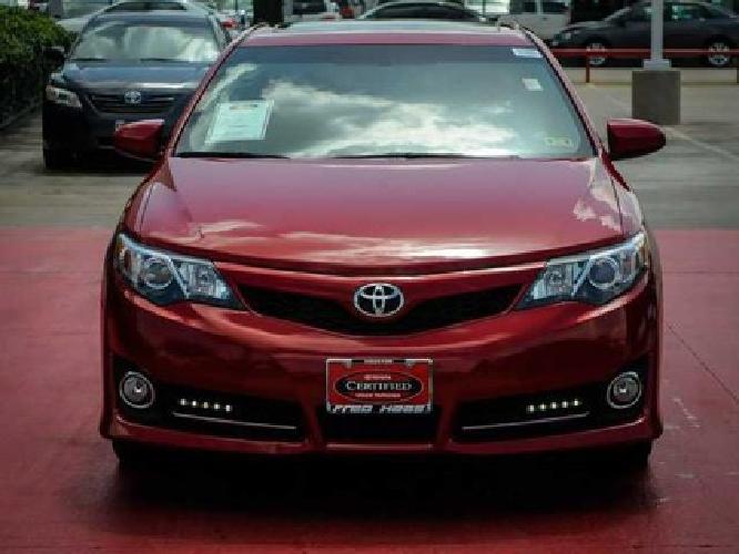 2012 toyota camry se touchscreen radio sunroof power seat one owner in spring, tx