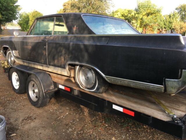 1964 oldsmobile starfire 394 skyrocket auto trans.black lacquer paint