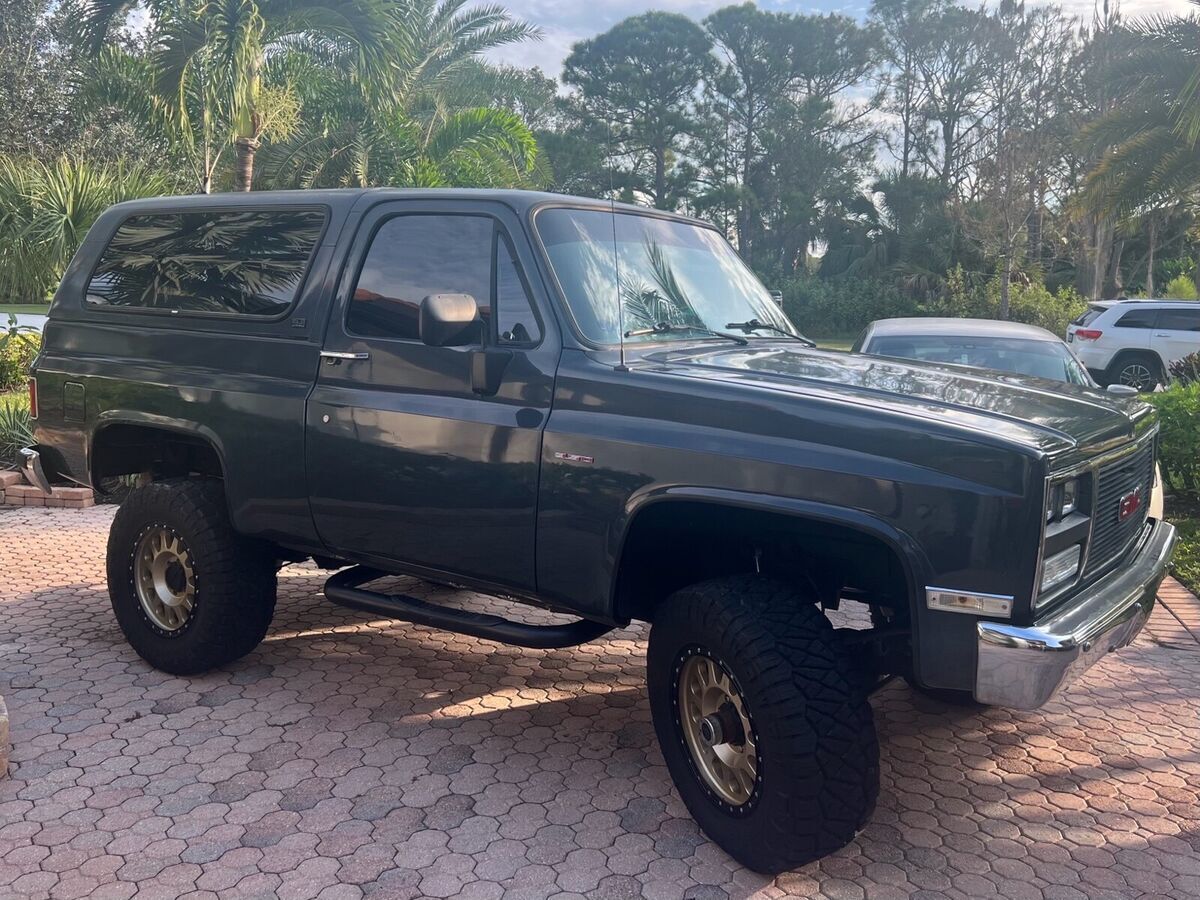 1989 gmc jimmy suv grey 4wd manual v15