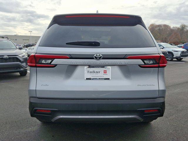 2024 toyota grand highlander platinum