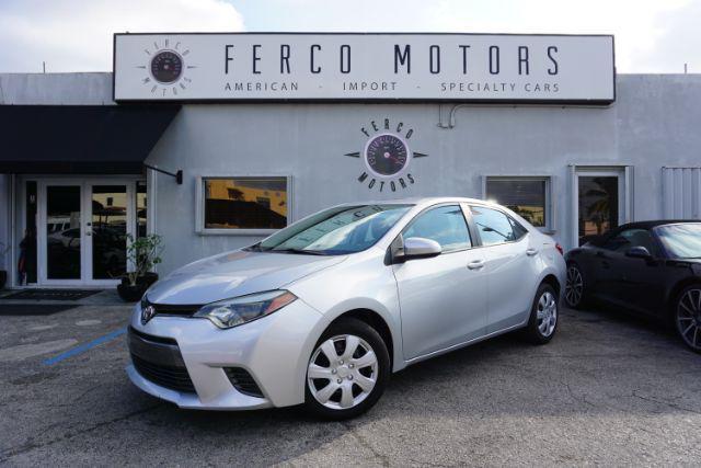2016 toyota corolla le