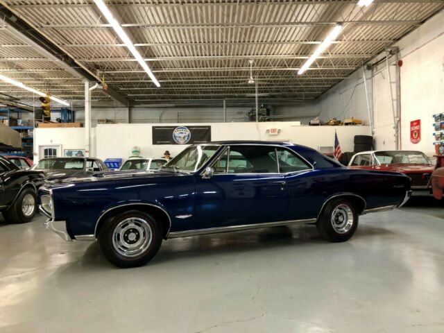 1966 pontiac gto * 389 / auto / matching #'s! nightwatch blue poly! true gto!
