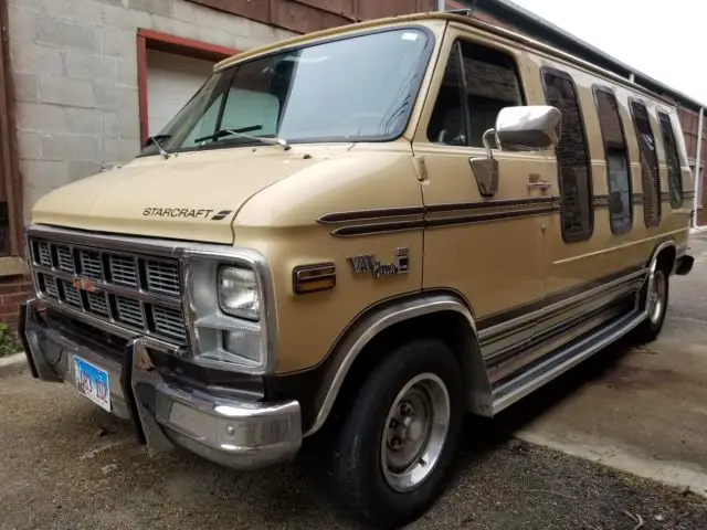 gmc vandura starcraft conversion van survivor camper sleeper g20 recreational