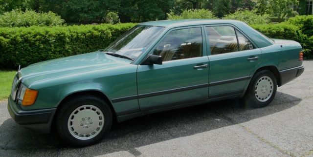 1987 mercedes 300d turbo diesel one owner 78k miles rare color combo no reserve