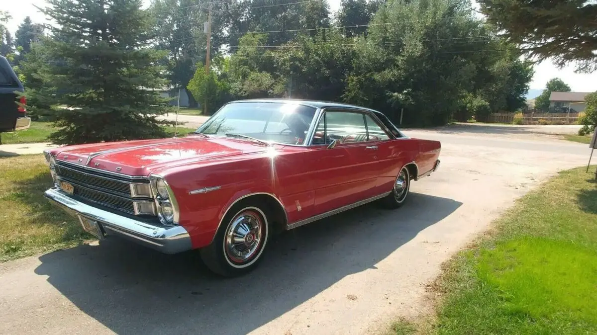 1966 ford galaxie 500 xl - original owner, red/ red exterior/ interior & a/c