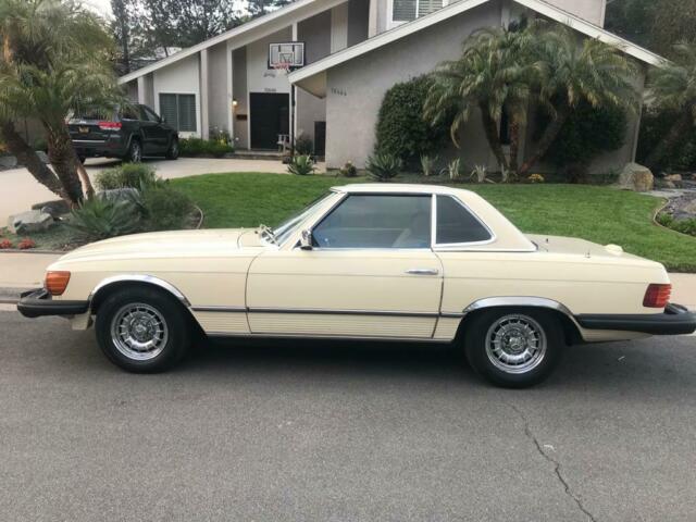 1983 mercedes-benz 380sl v8 convertible with hardtop