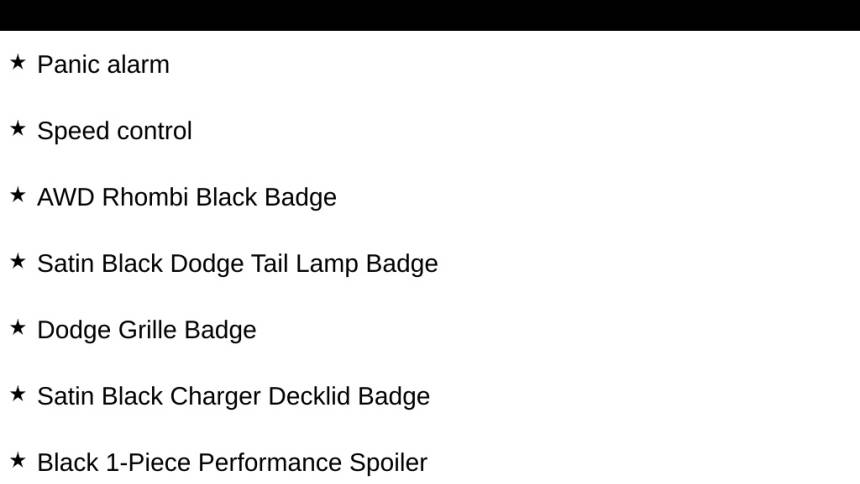 2023 dodge charger sxt