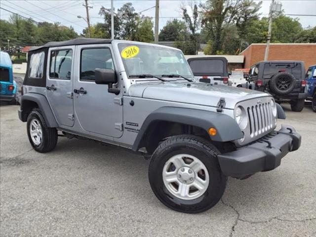 2016 jeep wrangler unlimited sport