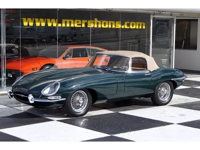 1964 jaguar e-type series i roadster - complete concourse-quality restoration