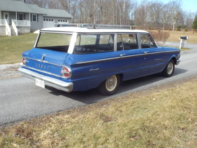 1961 mercury comet station wagon 6 passenger