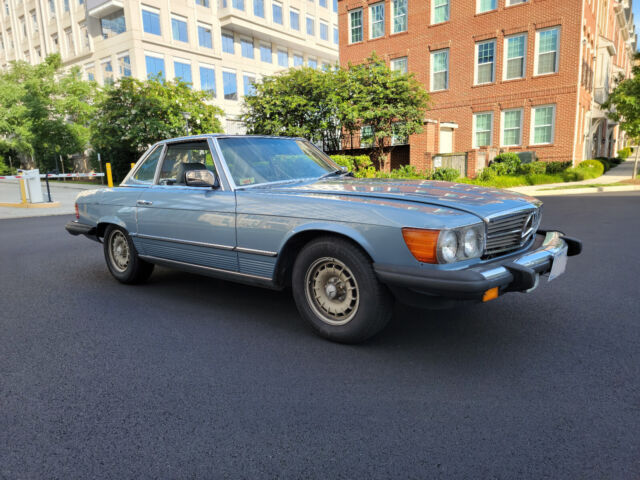 1985 mercedes-benz 380sl 380 sl roadster with hard top