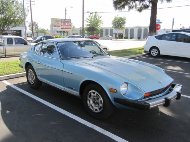 1977 datsun 280z very solid garage find. needs work & won't pass ca smog test