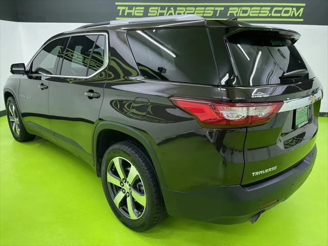 2018 chevrolet traverse lt leather