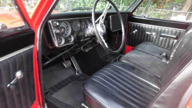 antique 1967 chevy c-20 pickup truck 3/4 ton. w/ 202 camel back heads