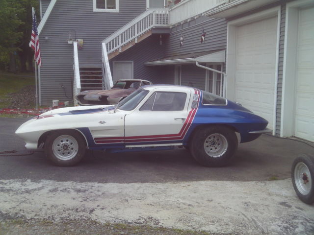 1964 corvette coupe project car x race car