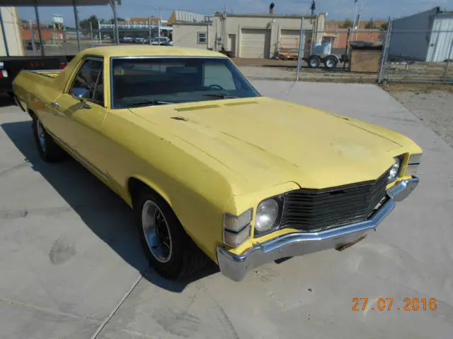 1971 chevrolet el camino base standard cab pickup 2-door 7.4l