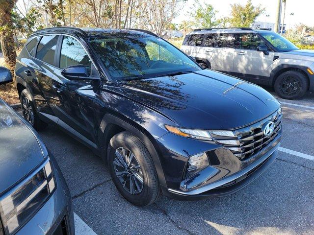 2024 hyundai tucson hybrid blue
