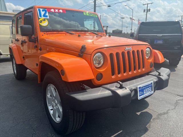 2012 jeep wrangler unlimited sahara