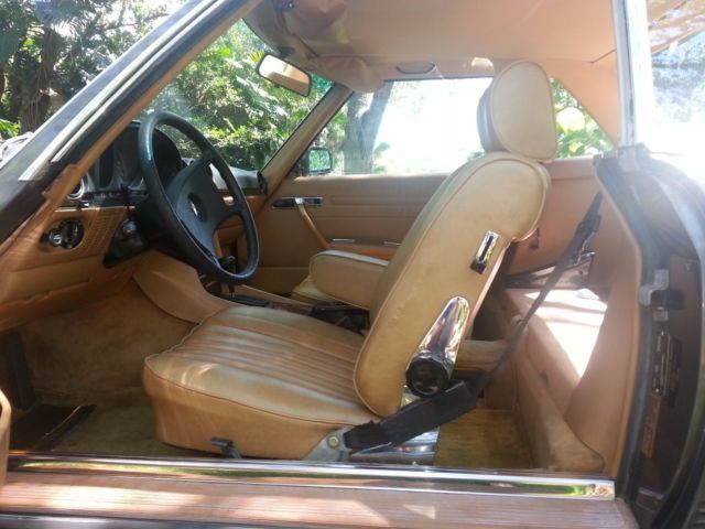 1982 mercedes benz 380sl with european headlights new soft and hard top