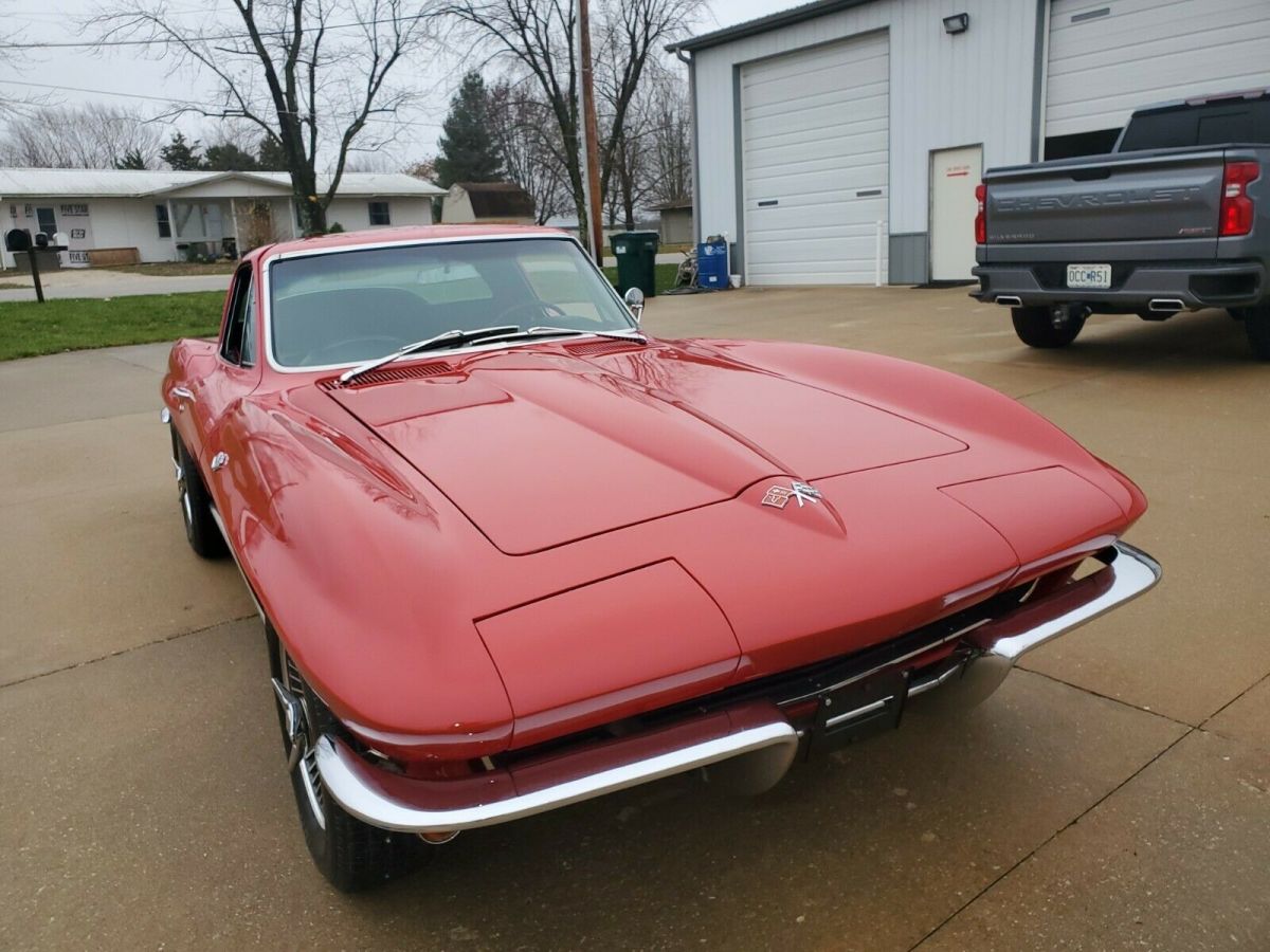 1965 corvette coupe #'s match 300hp factory ac ps pb knock offs