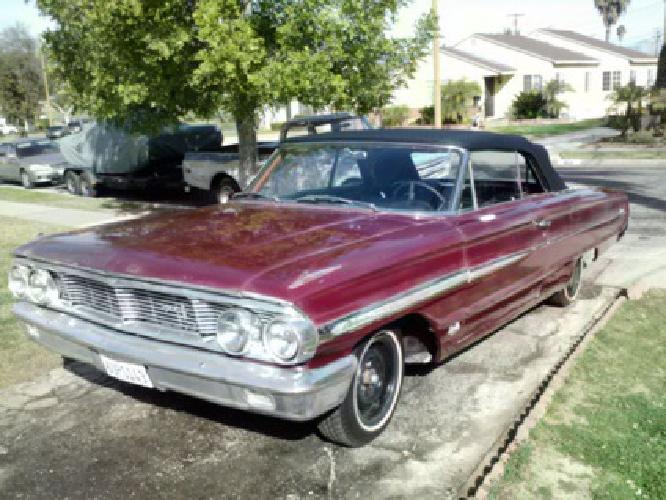 obo 1964 ford galaxie 500 xl convertiable in los angeles, ca
