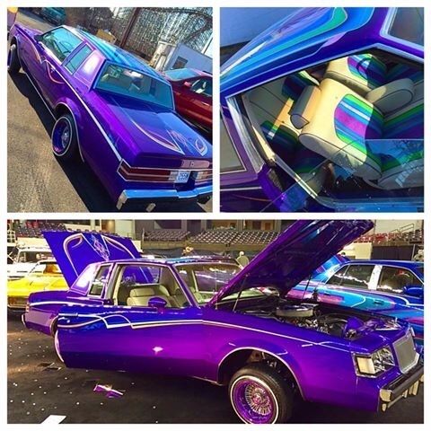 1984 buick regal plum krazy lowrider 13x7 cce hydraulics hot rod 383 stroker