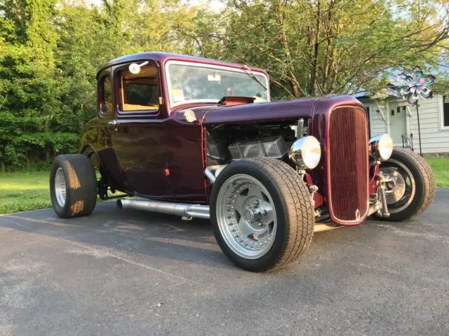 1932 hot rod original steel henry ford deuce coupe street rod magazine car !!!