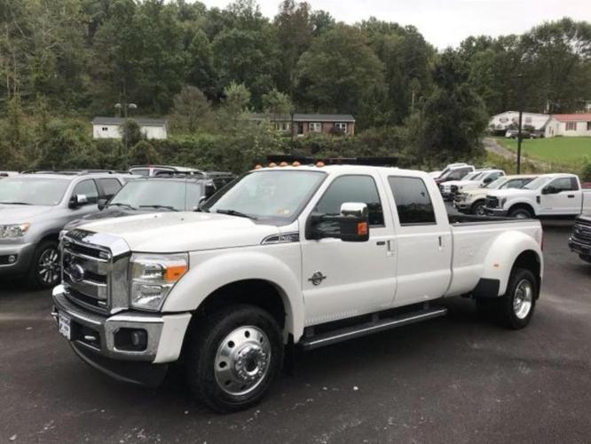 2015 ford f-450 super duty lariat 4x4 lariat 4dr crew cab 8 ft. lb drw pickup for sale in grafton, west virginia
