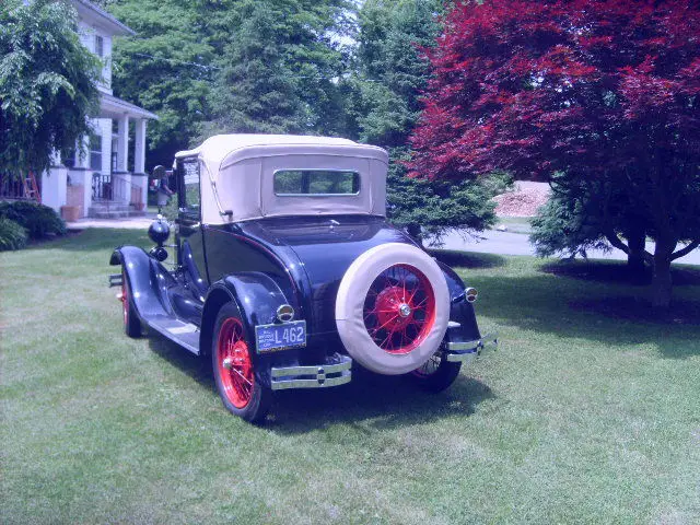 rare 1929 ford model a sport coupe in excellent driveable condition!