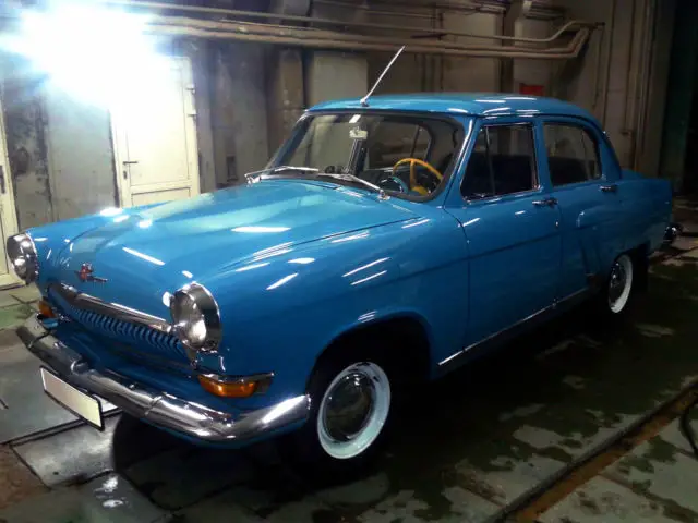 gaz-21 volga 3-series mileage 64600 km (40150 miles) 1969