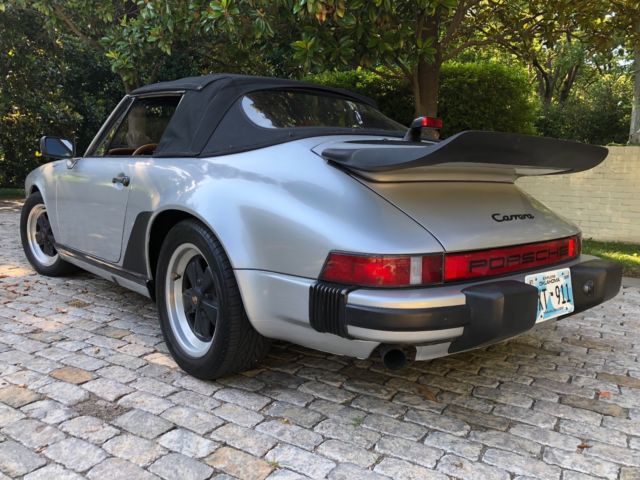 carrera 3.2 cabriolet guards red with a metallic silver wrap 50+ pics in desc